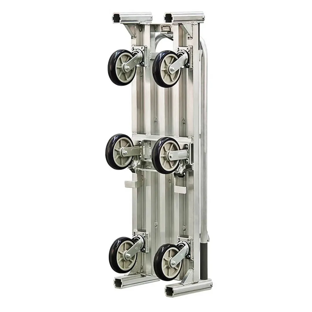 New Age BDT18568 1200 lb Bulk Delivery Truck, 18x63x61, Aluminum Frame, Dual Handle, 8 Inch Casters