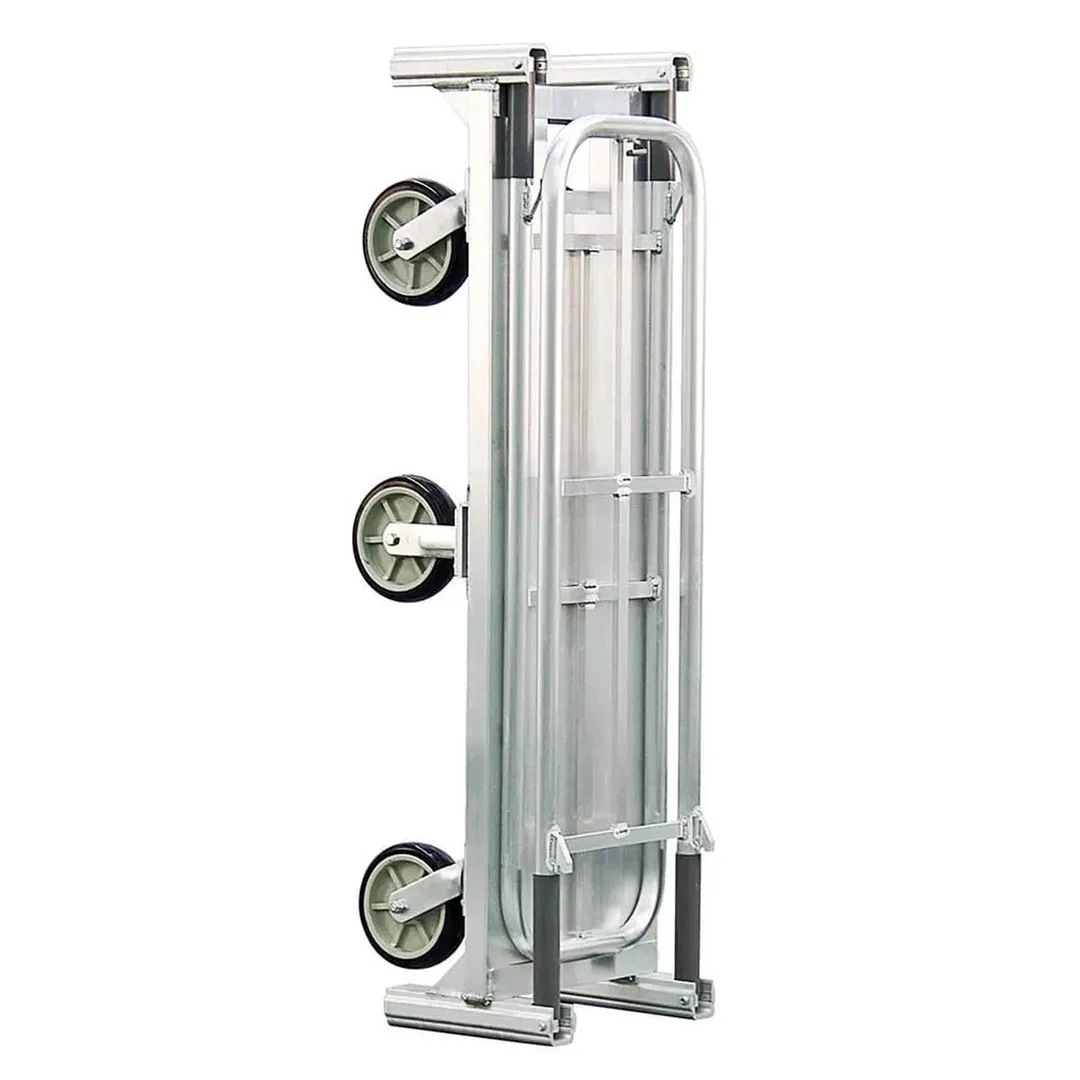 New Age BDT18568 1200 lb Bulk Delivery Truck, 18x63x61, Aluminum Frame, Dual Handle, 8 Inch Casters