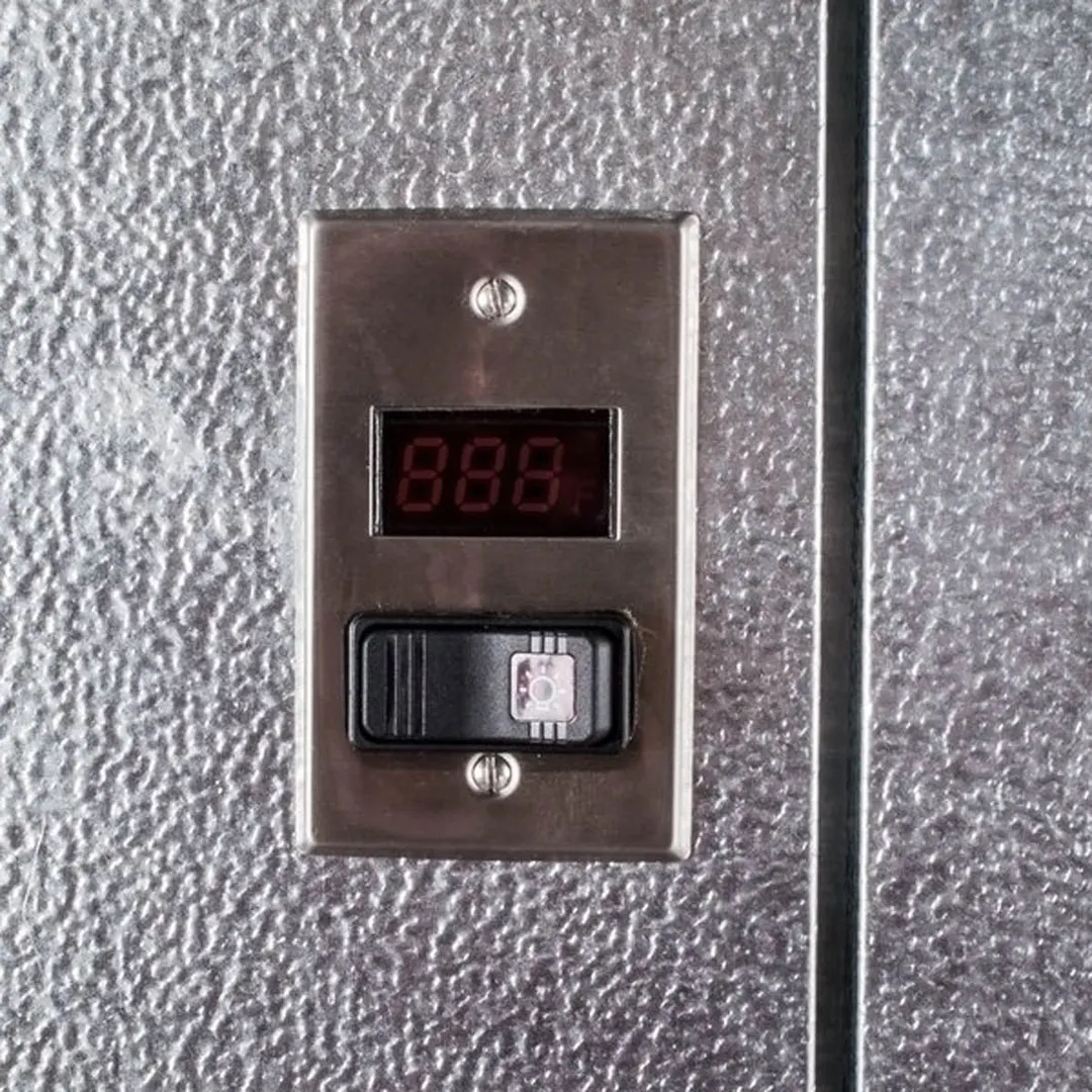 Nor-Lake KODB87612-C 6' X 12' Outdoor Kold Locker™ Walk-In Cooler w/ Floor, Self-Contained