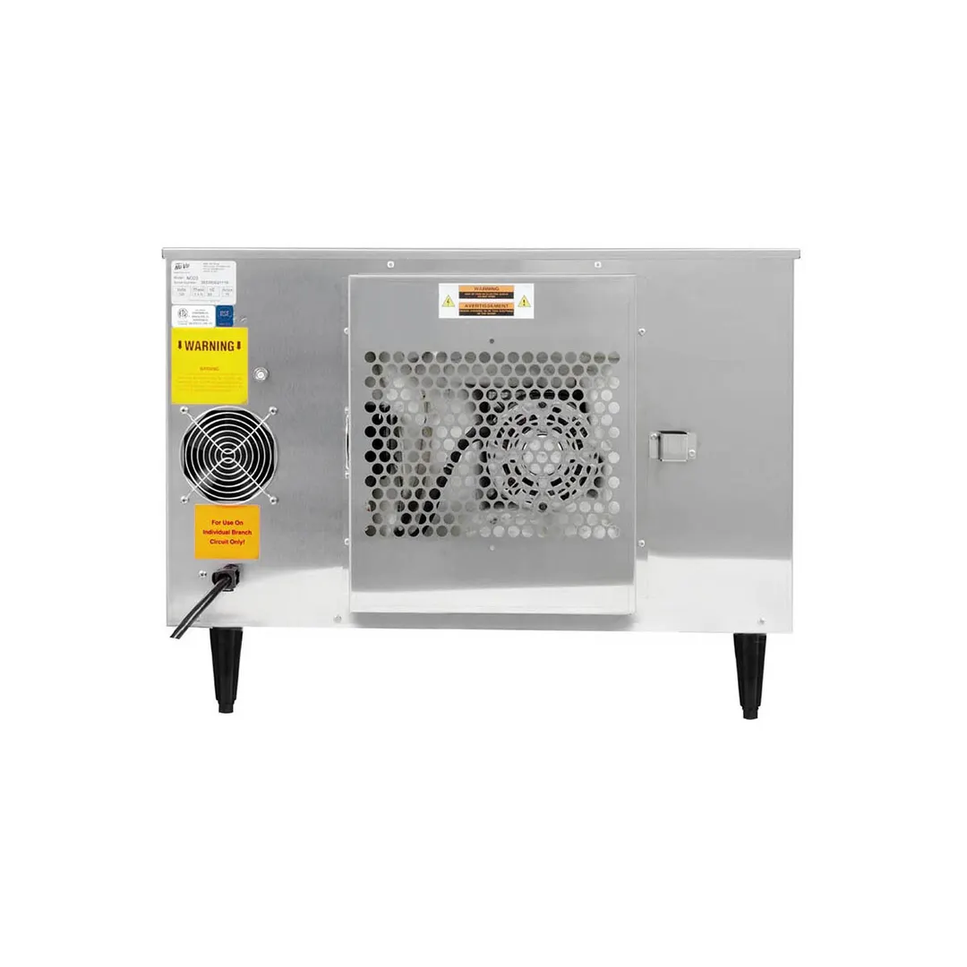 NU-VU NCO3 Single-Deck Half-Size Electric Convection Oven w/ Electromechanical Controls
