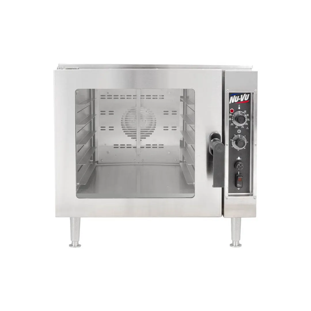 NU-VU NCO5 Single-Deck Half-Size Electric Convection Oven w/ Electromechanical Controls