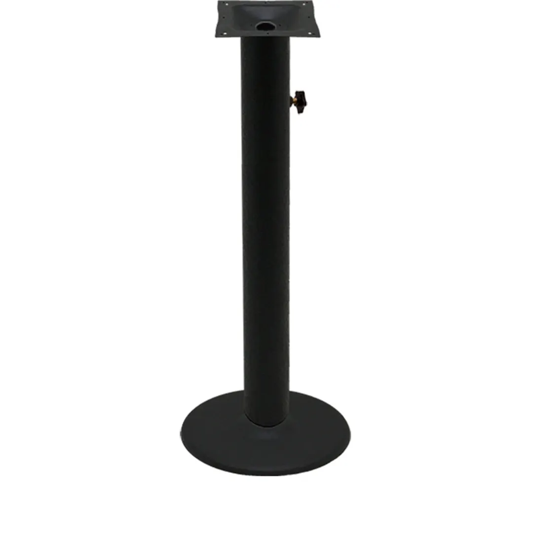 Oak Street OD-B18DISC-4-BAR 18" Dia. Bar Height Stamped Steel Table Disc Base Durafinish