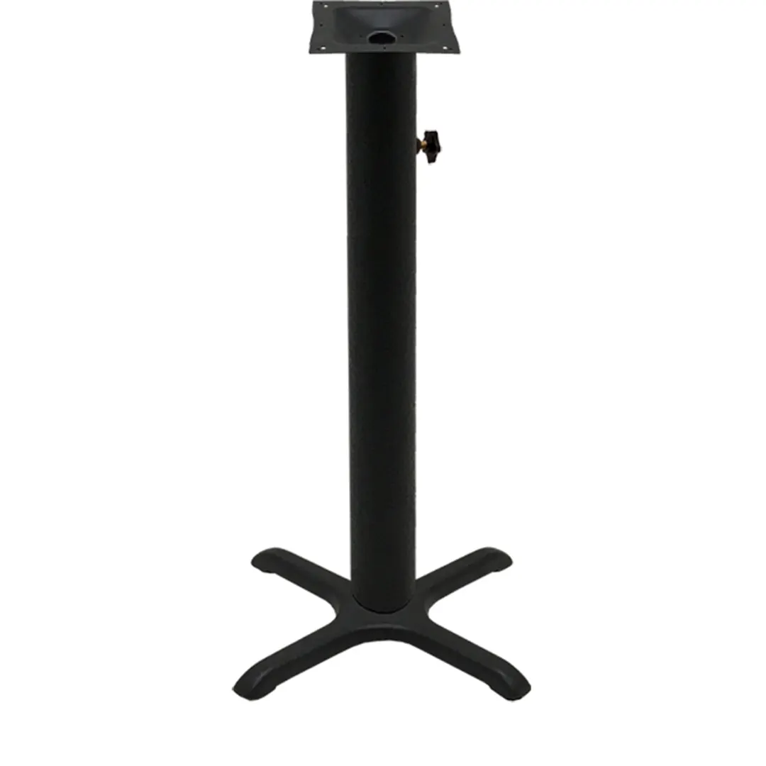 Oak Street OD-B22-4-BAR Metal Table Base