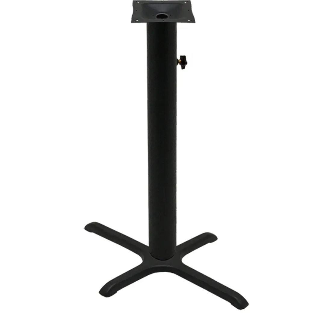 Oak Street OD-B2230-4-BAR Metal Table Base