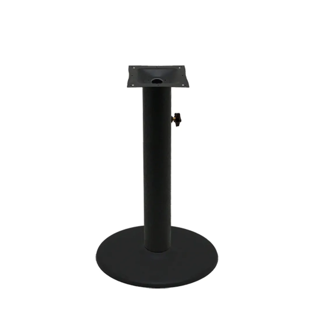 Oak Street OD-B22DISC-STD 22" Dia. Dining Height Stamped Steel Table Base, Durafinish
