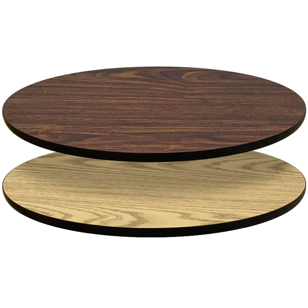 Oak Street OW30R Laminate Reversible Table Top, T-Mold Edge