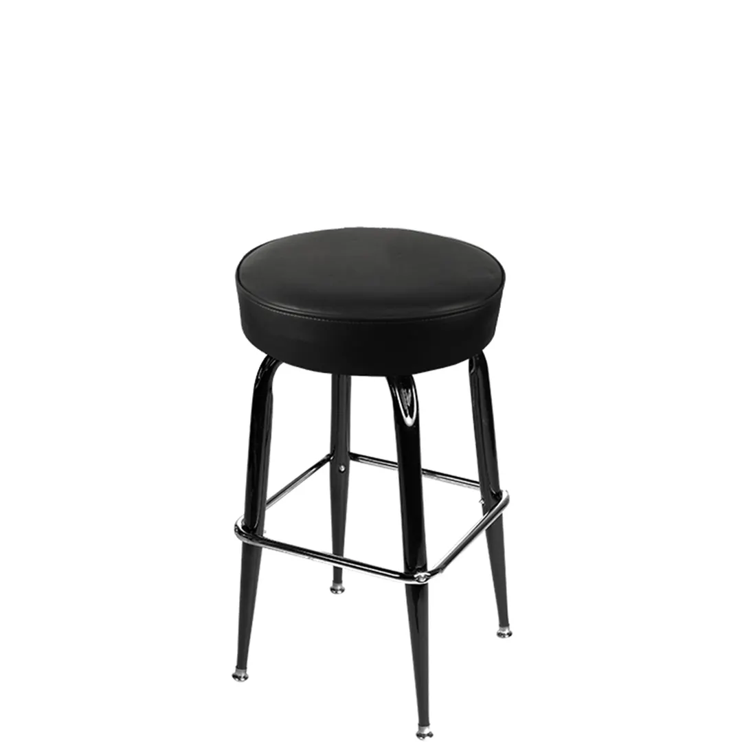 Oak Street SL3135-BLK Indoor Swivel Bar Stool