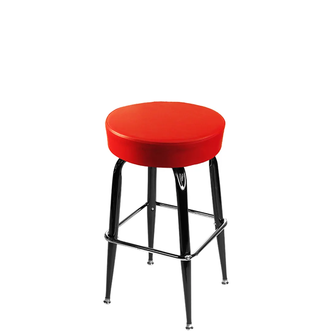 Oak Street SL3135-RED Indoor Swivel Bar Stool