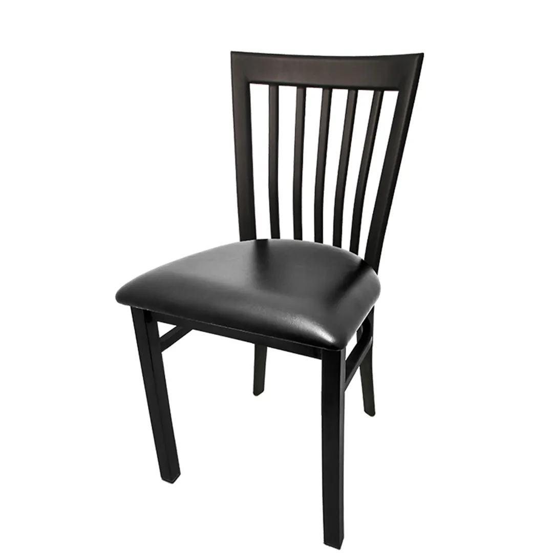Oak Street SL4279 Indoor Dining Chair, Black