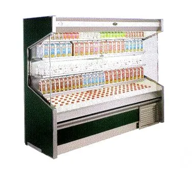 MarcRefrig OD-4 S/C 49" Vertical Dairy Open Air Merchandiser, Self-Contained, 3 Shelves