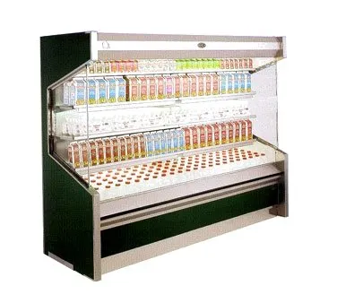 MarcRefrig OD-6R 72" Vertical Dairy Open Air Merchandiser, Remote, 4 Shelves