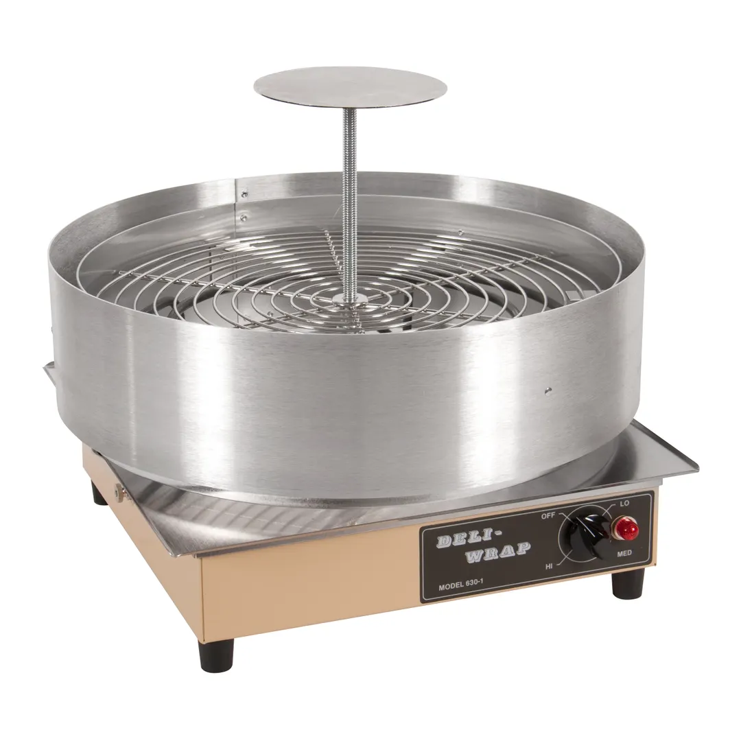 Omcan USA 13216 (SE-US-0630) Deli Pizza Shrink Wrapper Machine for 10" - 12" Pizzas - 120V