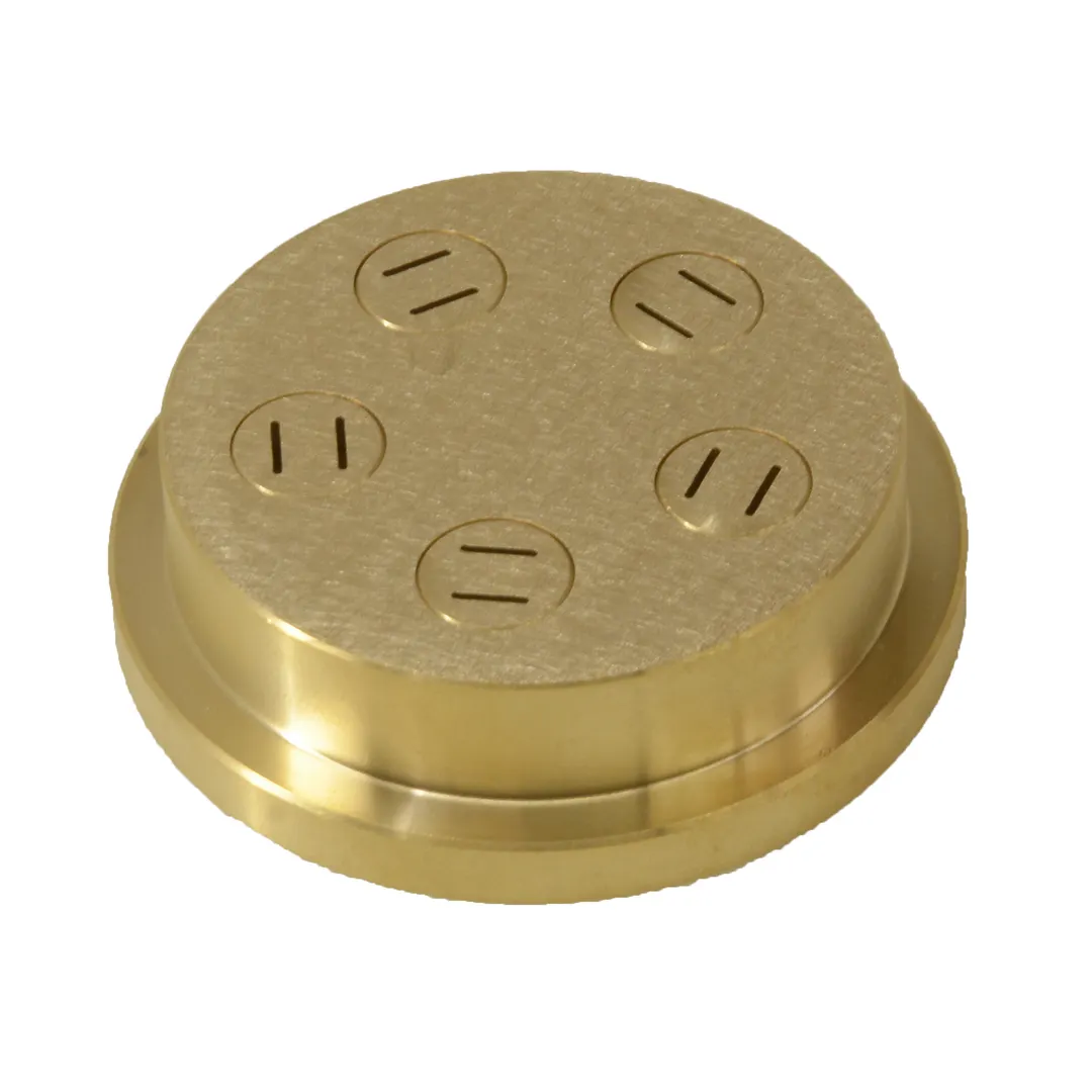 Omcan USA 13339 (13339) #26 Tagliatelle Pasta Die, 6Mm, Brass