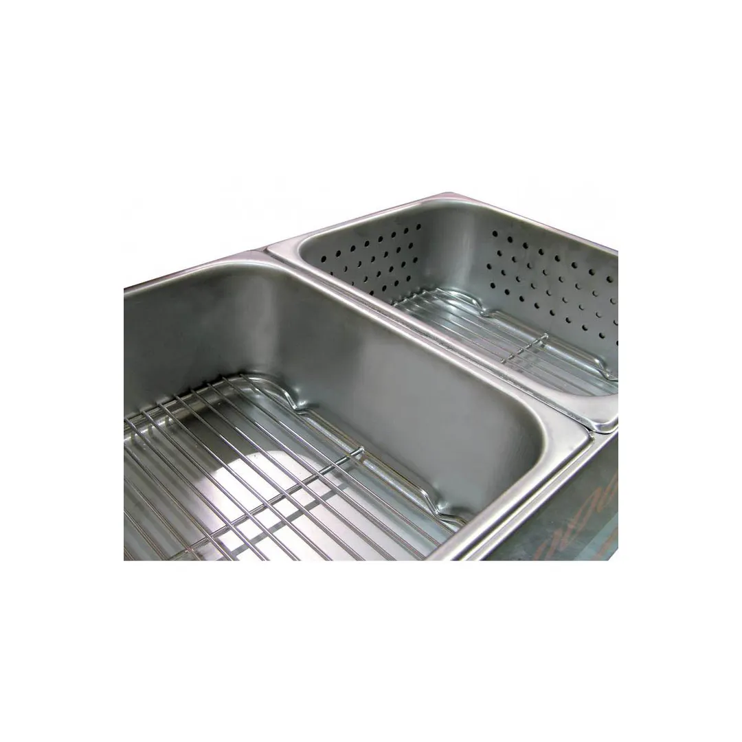 Omcan USA 17133 (Fw-Tw-3050) Hot Dog Steamer, Table Top