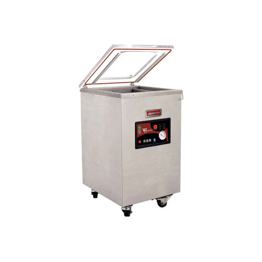 Omcan USA 31824 Floor Model Chamber Vacuum Packaging Machine with 20-1/2" Double Seal Bar