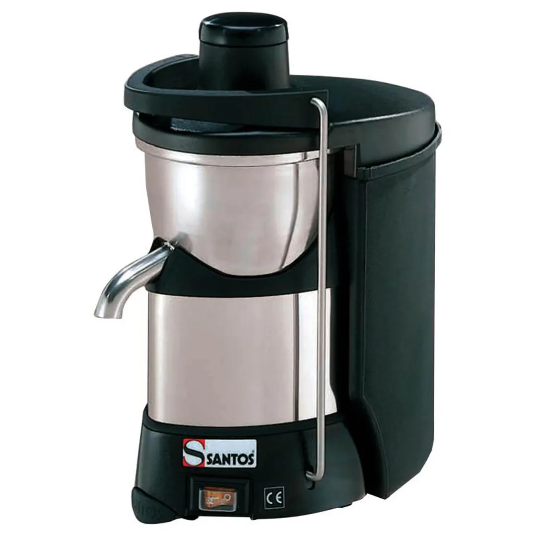 Omcan USA 39494 105.67 Qt. per Hr Stainless Steel and Aluminum Body Santos Fruit & Vegetable Juice Extractor