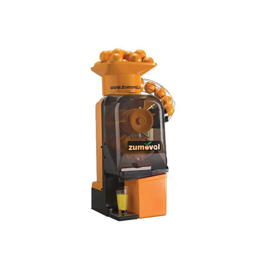 Omcan USA 39520 Zumoval Automatic Feed Citrus Juicer, 15 Oranges/Min-13 lbs Feeder