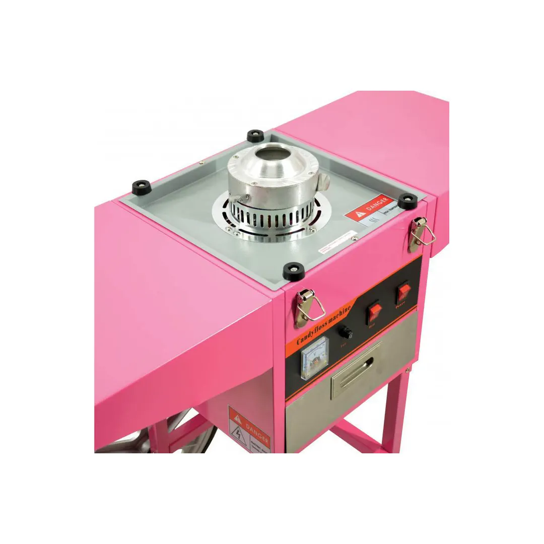 Omcan USA 40383 (Cf-Cn-0520-T) Cotton Candy Machine with Trolley