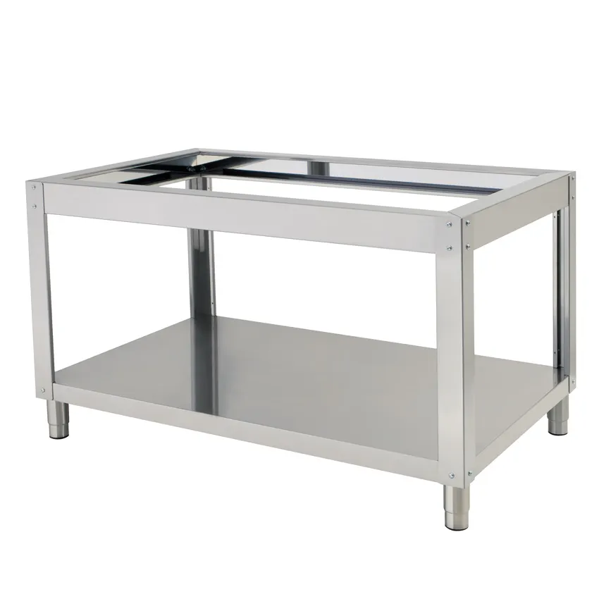 Omcan USA 40642 (40642) Stainless Steel Stand For Double Chamber Fuoco Digital Series
