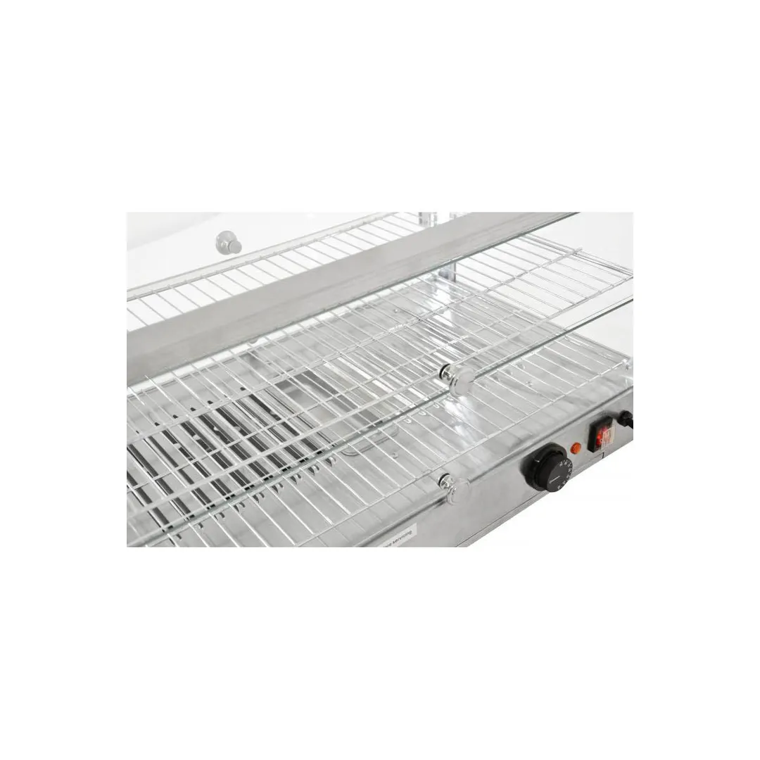 Omcan USA 41872 27" Countertop Hot Food Display Case