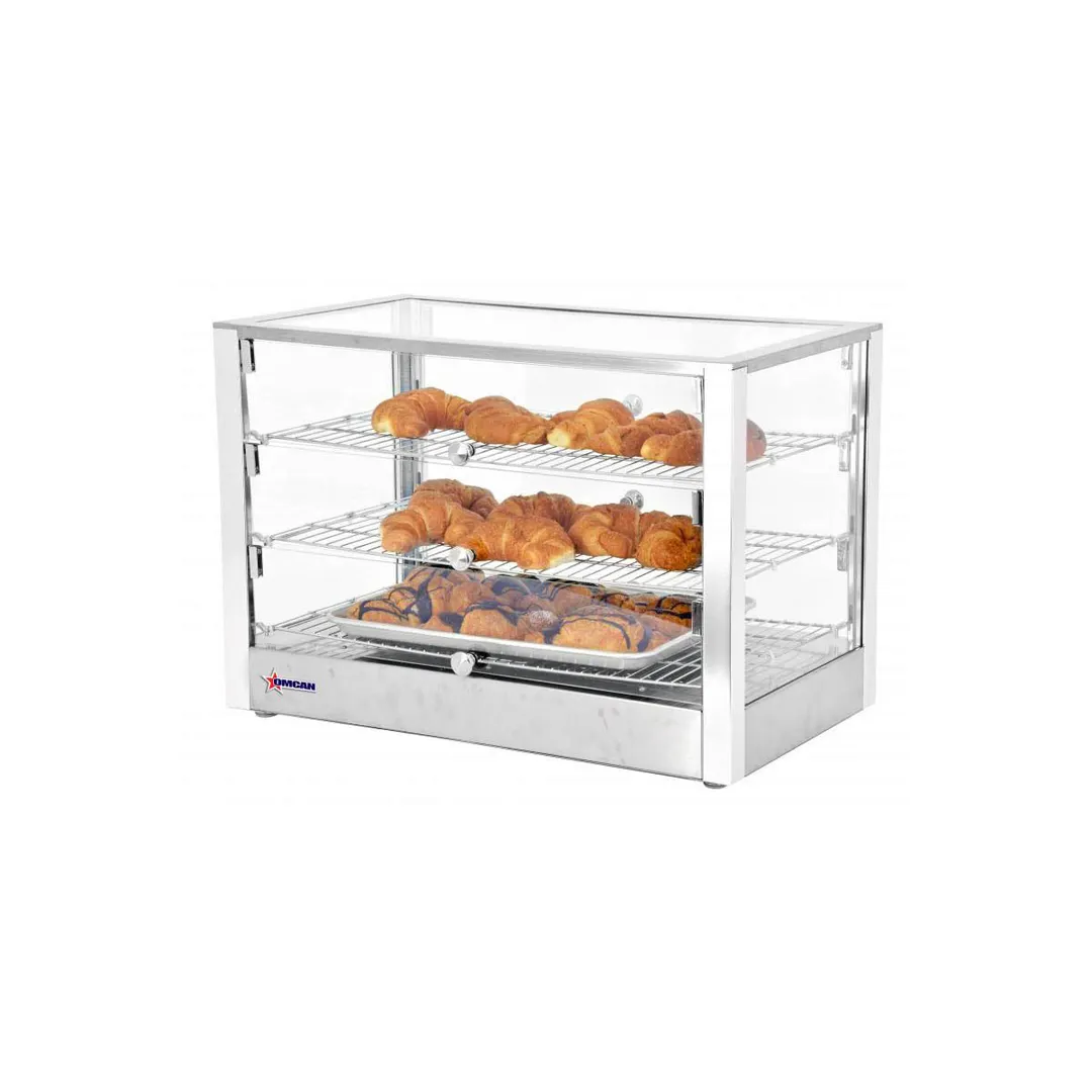 Omcan USA 41873 27" Countertop Hot Food Display Case