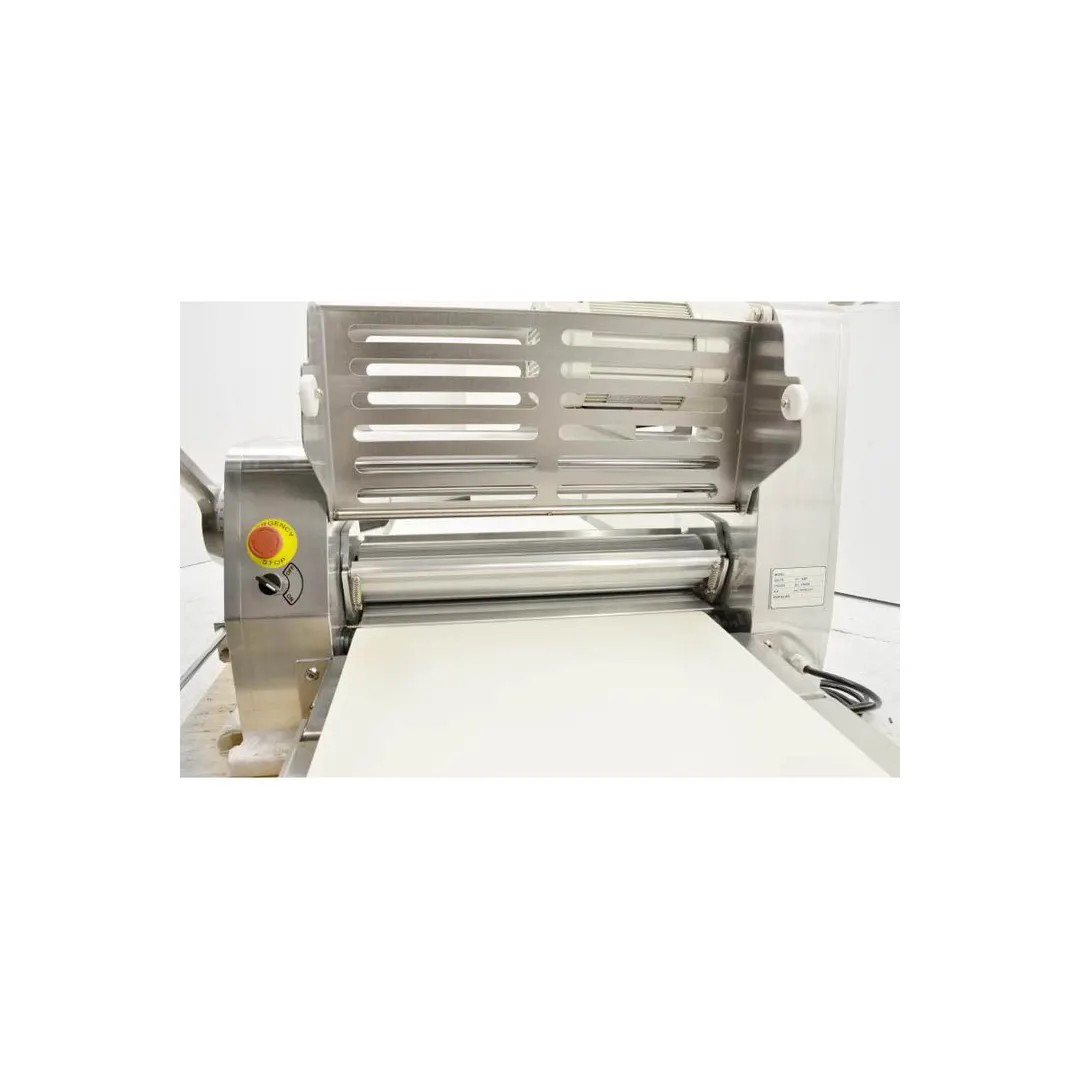 Omcan USA 42154 Countertop Reversible Dough Sheeter, 20-1/2" Rollers with Foldable Tables, 3/4 Hp