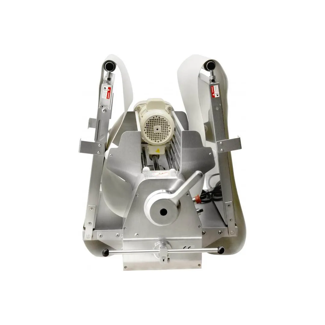 Omcan USA 42154 Countertop Reversible Dough Sheeter, 20-1/2" Rollers with Foldable Tables, 3/4 Hp