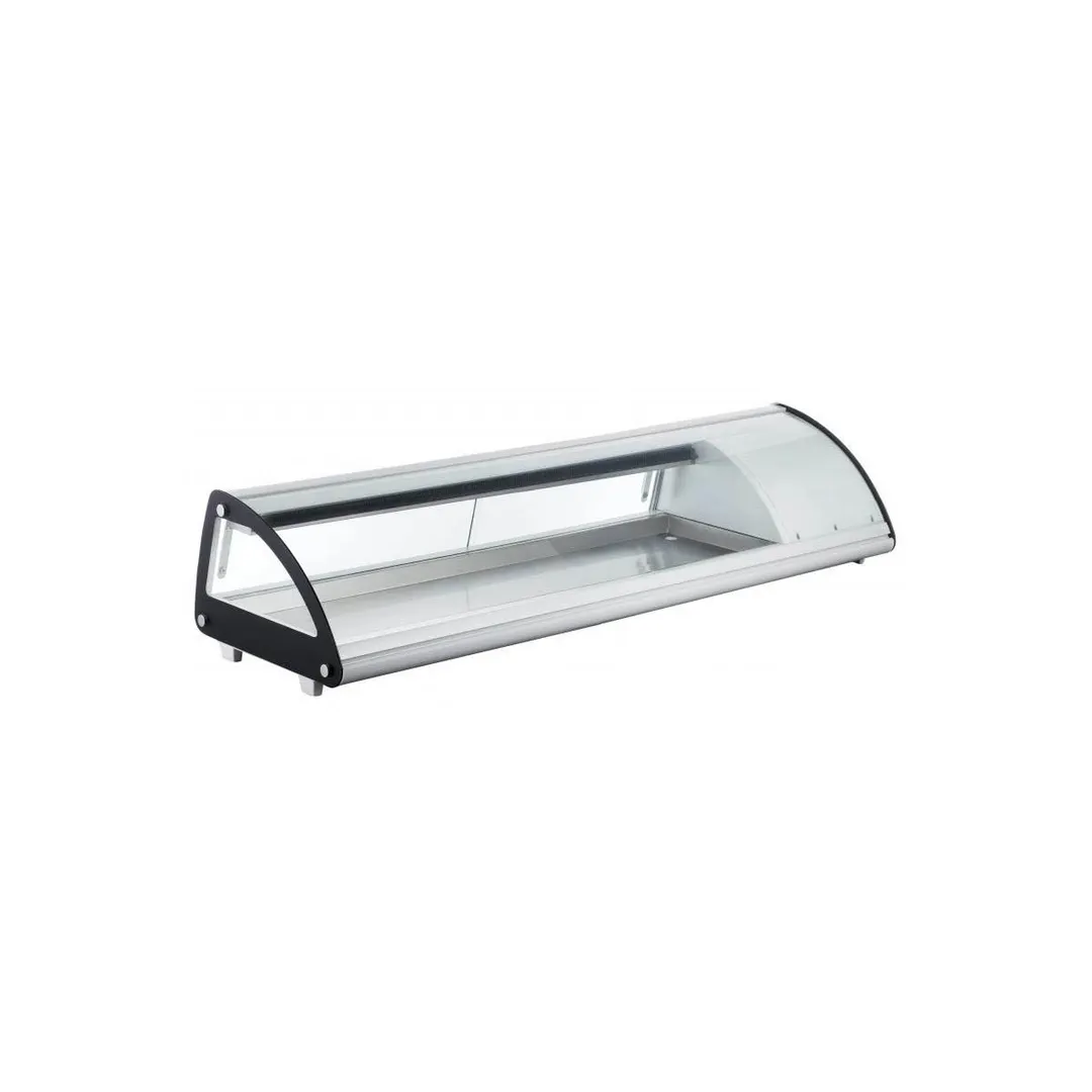 Omcan USA 43225 58" Countertop Refrigerated Sushi Display Case, White