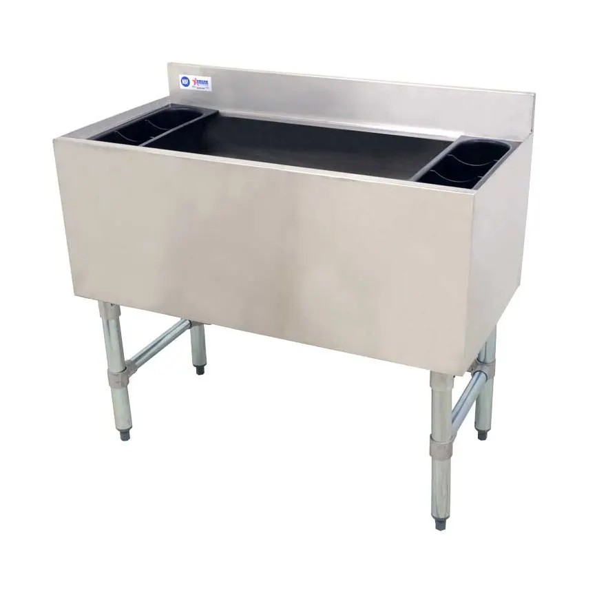 Omcan USA 43476 Underbar Ice Bin/Cocktail Unit with 119 lbs Ice Capacity