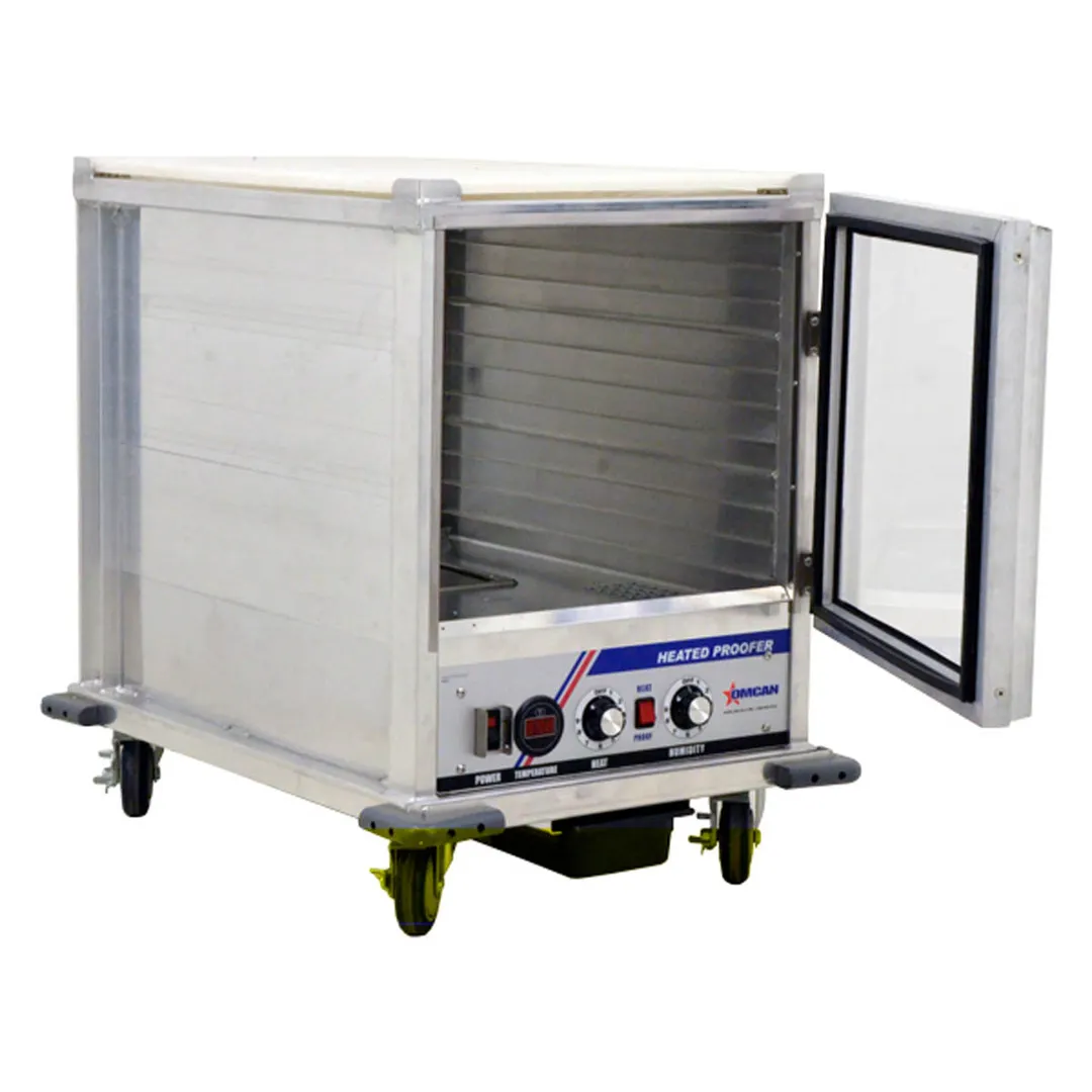 Omcan USA 43554 Mobile Full Height Non-Insulated Heated/Proofing Cabinet, (1) Glass Door