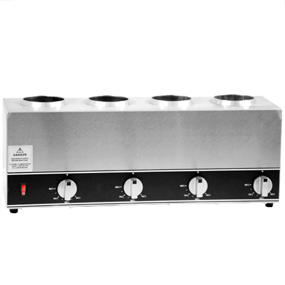 Omcan USA 44180 (Fw-Cn-1604) Quadruple Bottle Sauce Warmer, Countertop