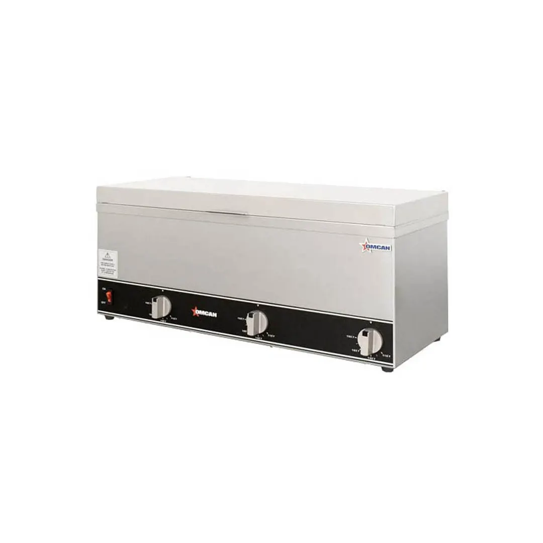Omcan USA 44183 (Fw-Cn-0253) Triple Pot Sauce Warmer, Countertop, Power Switch