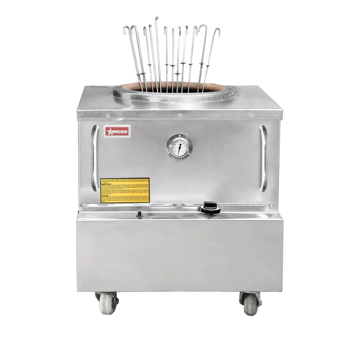 Omcan USA 44285 (Ce-In-3232) Tandoor Clay Oven, Natural Gas, 32"W X 32"D X 36"H