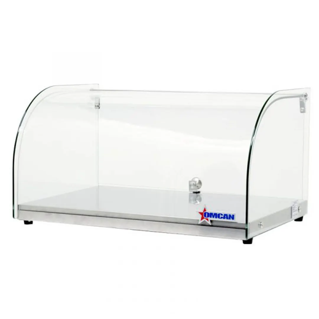 Omcan USA 44370 (44370) Display Case, Countertop, Curved Front Glass