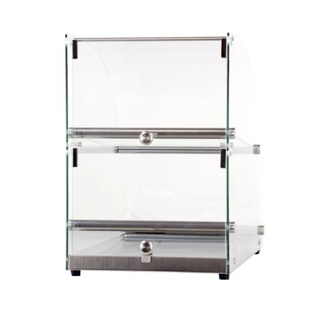 Omcan USA 44374 (44374) Display Case, Countertop, Curved Front Glass