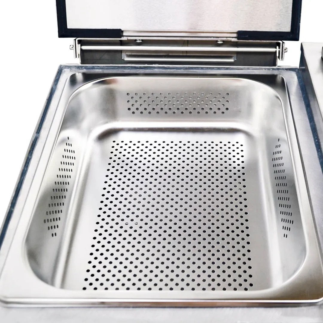 Omcan USA 44407 (Fw-Cn-1800) Steamer, Electric, Countertop, Half-Size Pan