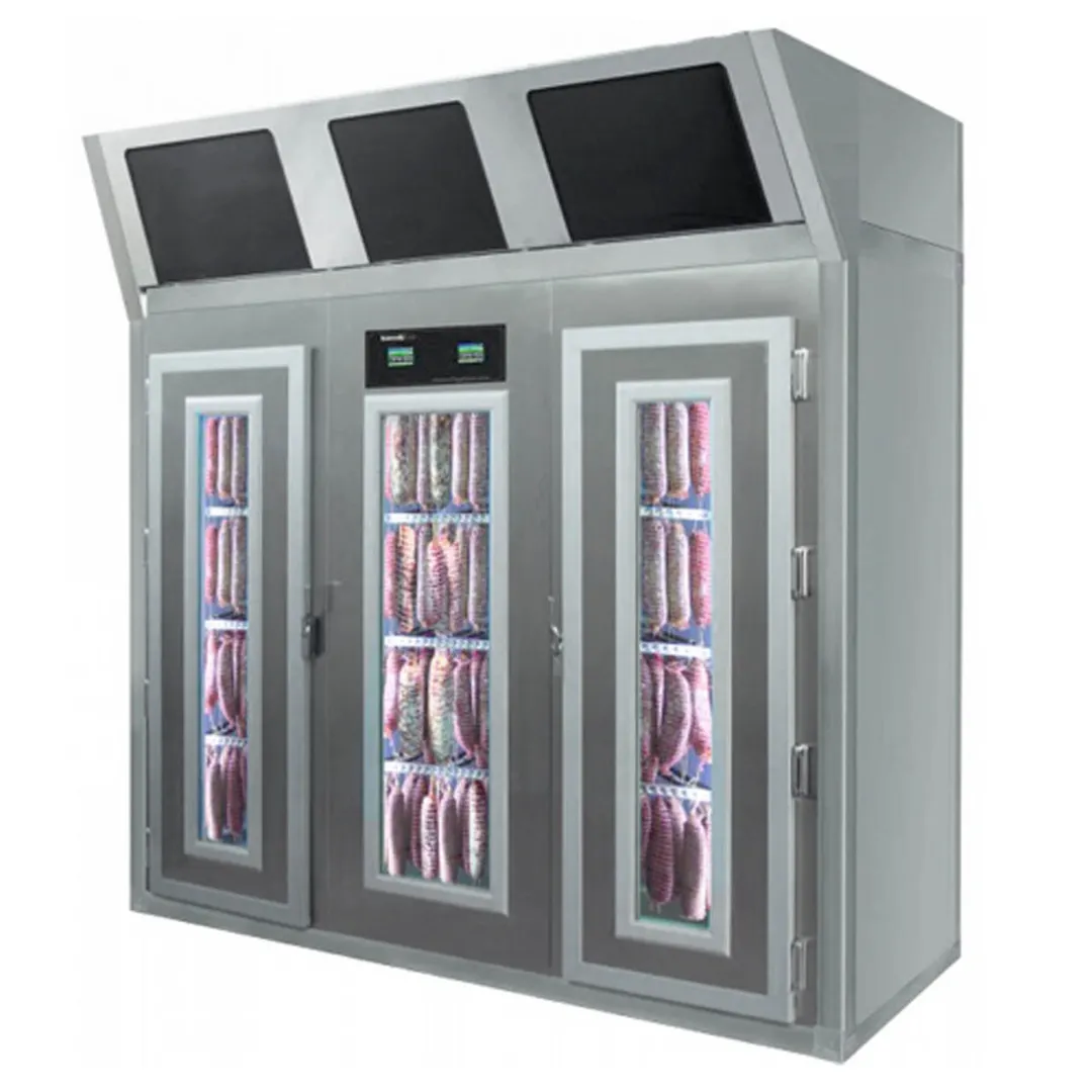 Omcan USA 45485 Stagionello Meat Curing Cabinet – 220+660 lb Capacity, 35.6–95°F, Steel, Door, Touch‑Screen