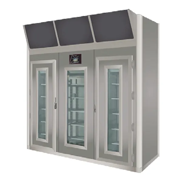 Omcan USA 45485 Stagionello Meat Curing Cabinet – 220+660 lb Capacity, 35.6–95°F, Steel, Door, Touch‑Screen