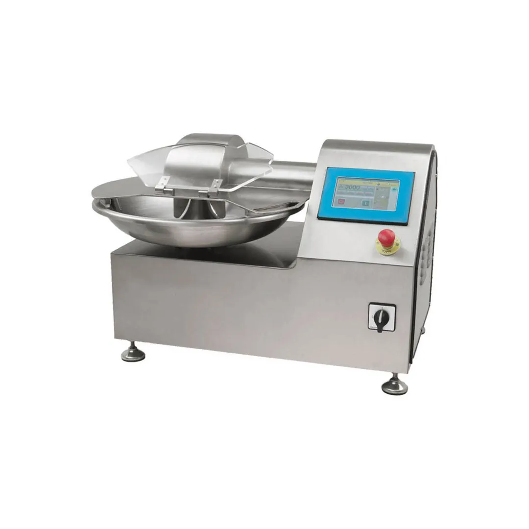 Omcan USA 46215 15 Liter Food Processor Bowl Cutter, 750-3000 RPM Variable Knife Speed, 3 hp