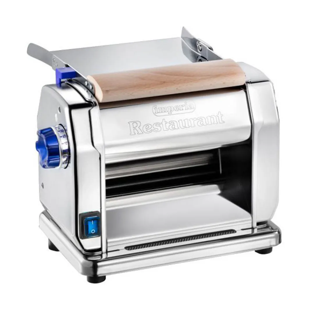 Omcan USA 46292 European Style Automatic Style Pasta Sheeter, 8.66" Roller Length 1/4 Hp