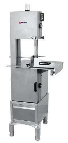 Omcan USA 46786 80" Stainless Steel Meat & Bone Saw, 2 HP, 220V 60Hz, Floor Model, cETLus, ETL Sanitation, 80" Blade