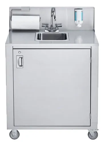 Omcan USA 46788 (46788) Portable Hand Sink, 12" X 14" X 6" Bowl