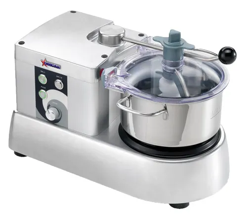 Omcan USA 47261 (47261) Bowl Cutter, 4L, Stainless Steel Bowl, 110V/60/1-Ph