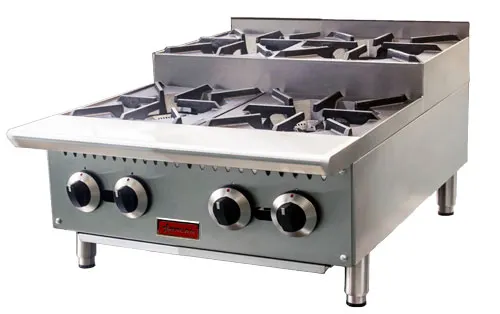 Omcan USA 47383 (47383) Hotplate, Natural Gas, Countertop