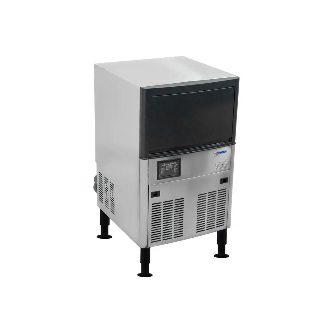 Omcan USA 47483 23" Air Cooled Full Cube 120 lb Undercounter Ice Machine with 40 lb Bin