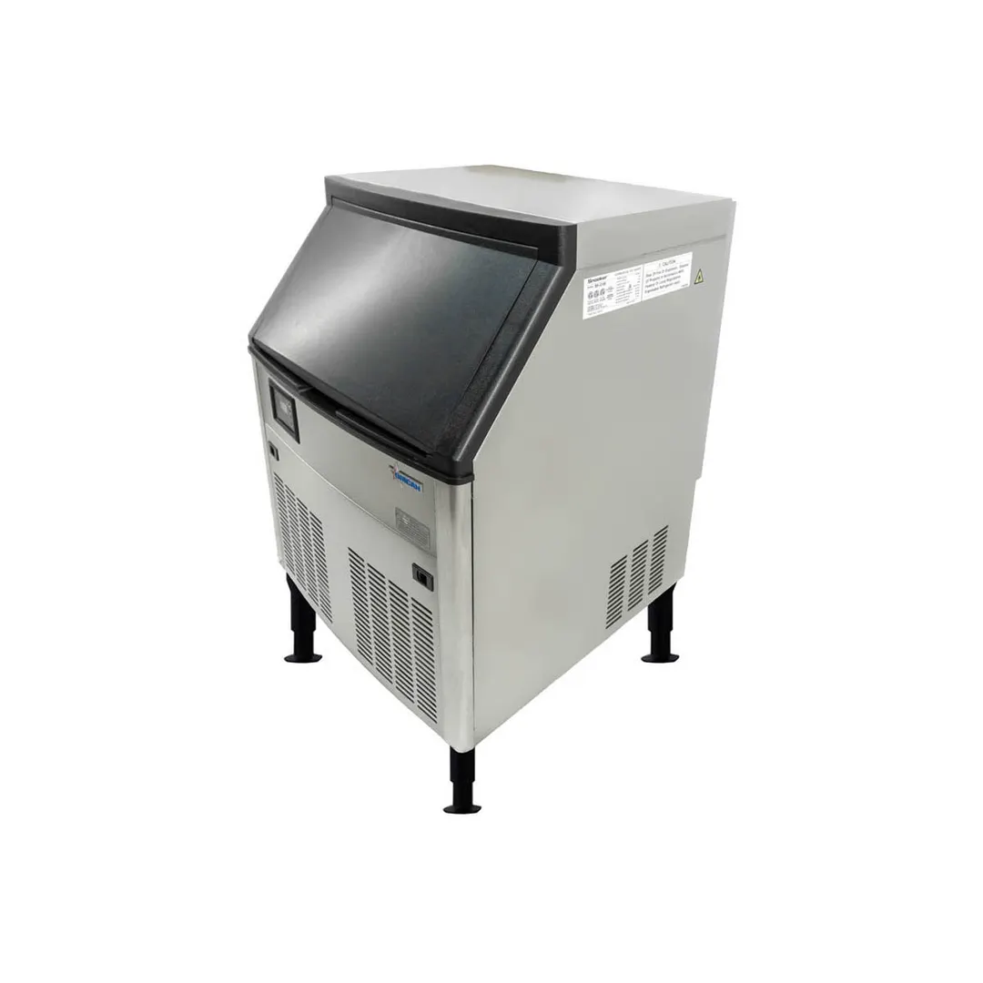 Omcan USA 47484 26" Air Cooled Full Cube 210 lb Undercounter Ice Machine with 80 lb Bin