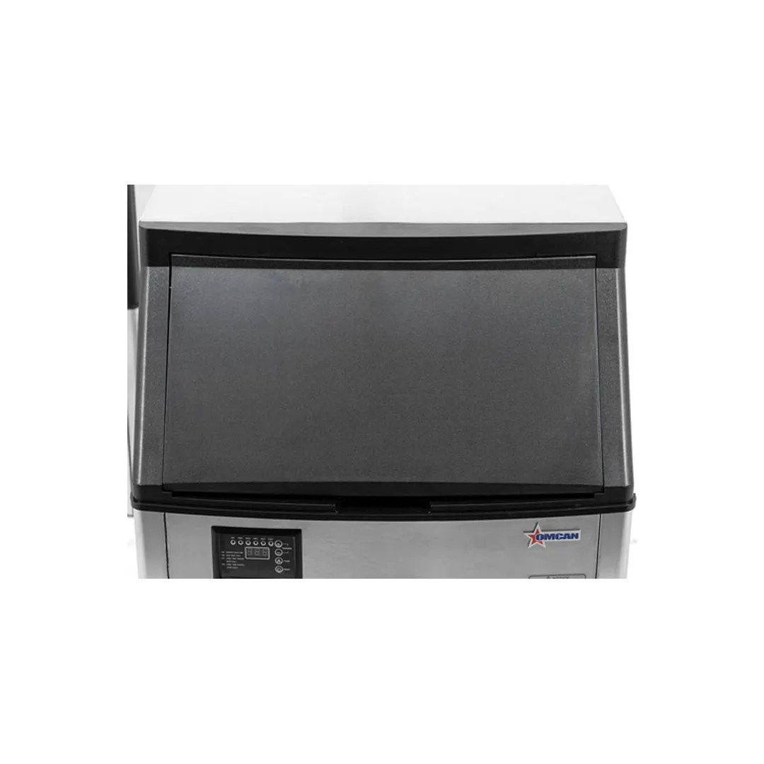 Omcan USA 47484 26" Air Cooled Full Cube 210 lb Undercounter Ice Machine with 80 lb Bin