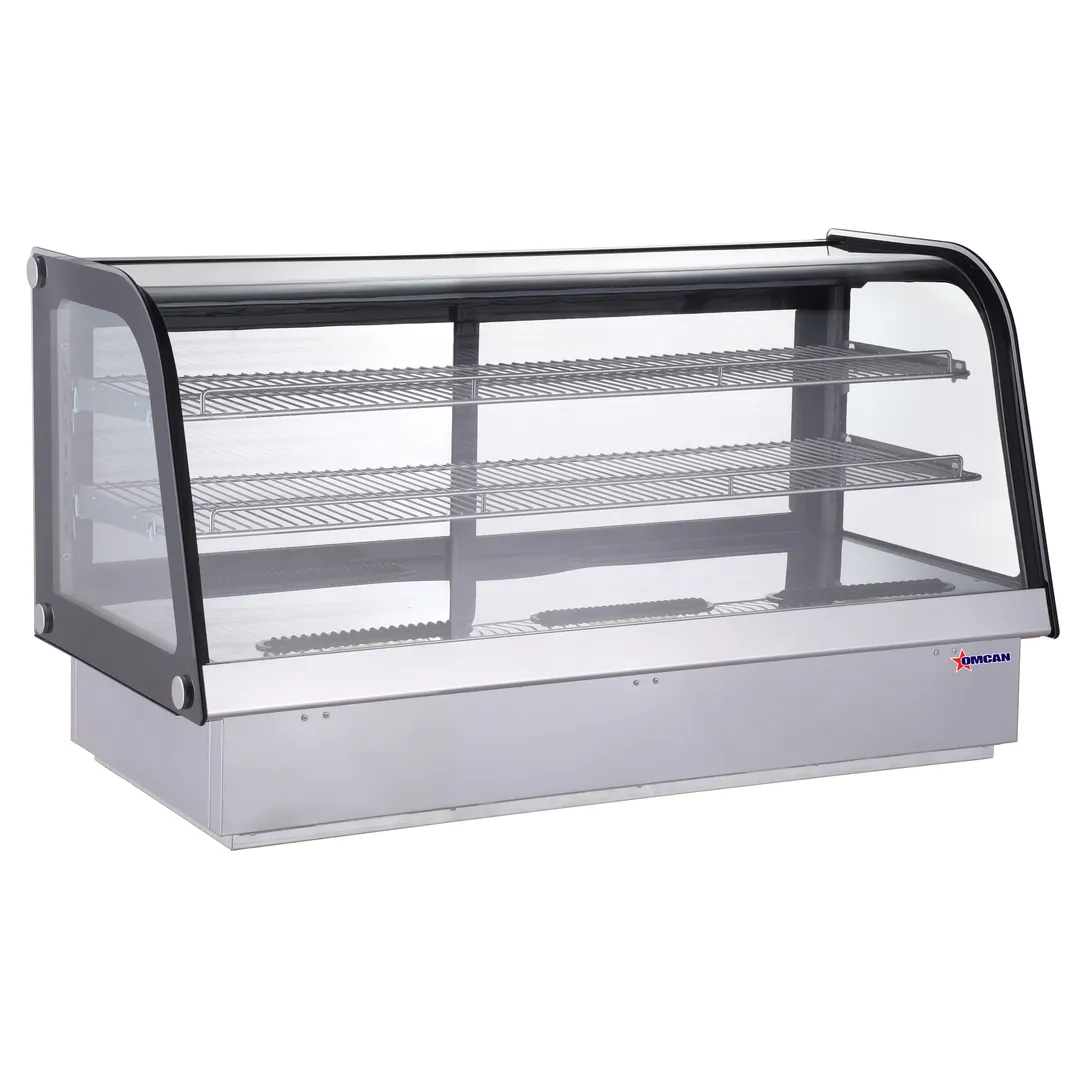 Omcan USA 47561 48" Curved Refrigerated Deli Display Case