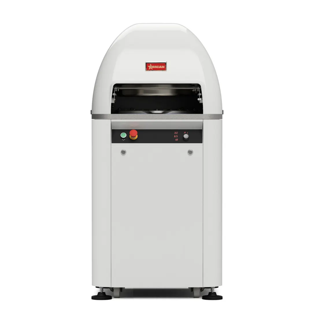 Omcan USA 47580 Automatic Hydraulic Dough Divider & Rounder, 15 Piece 5.3 to 12.7 oz Portions 220V/3Ph