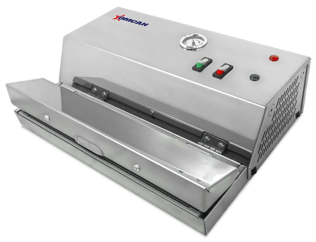 Omcan USA 47718 Countertop Extenal Vacuum Packaging Machine with 11-4/5" Seal Bar
